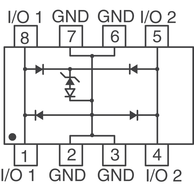 CDNBS08-PLC03-3.3 Bourns Inc. TVS - Diodes